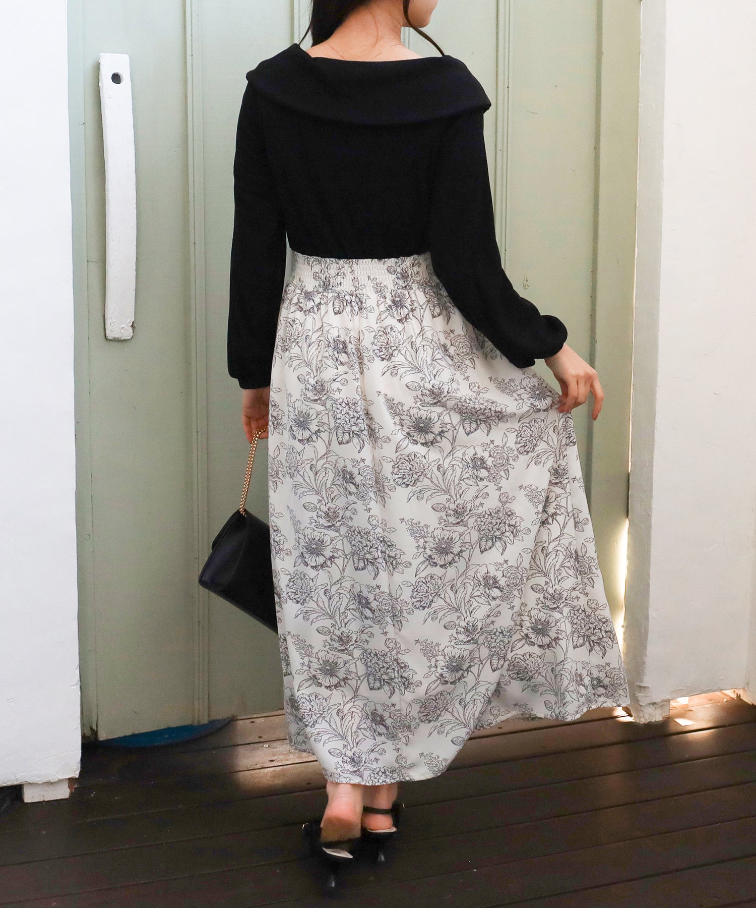 ブラック　model:156cm  着用サイズ：M