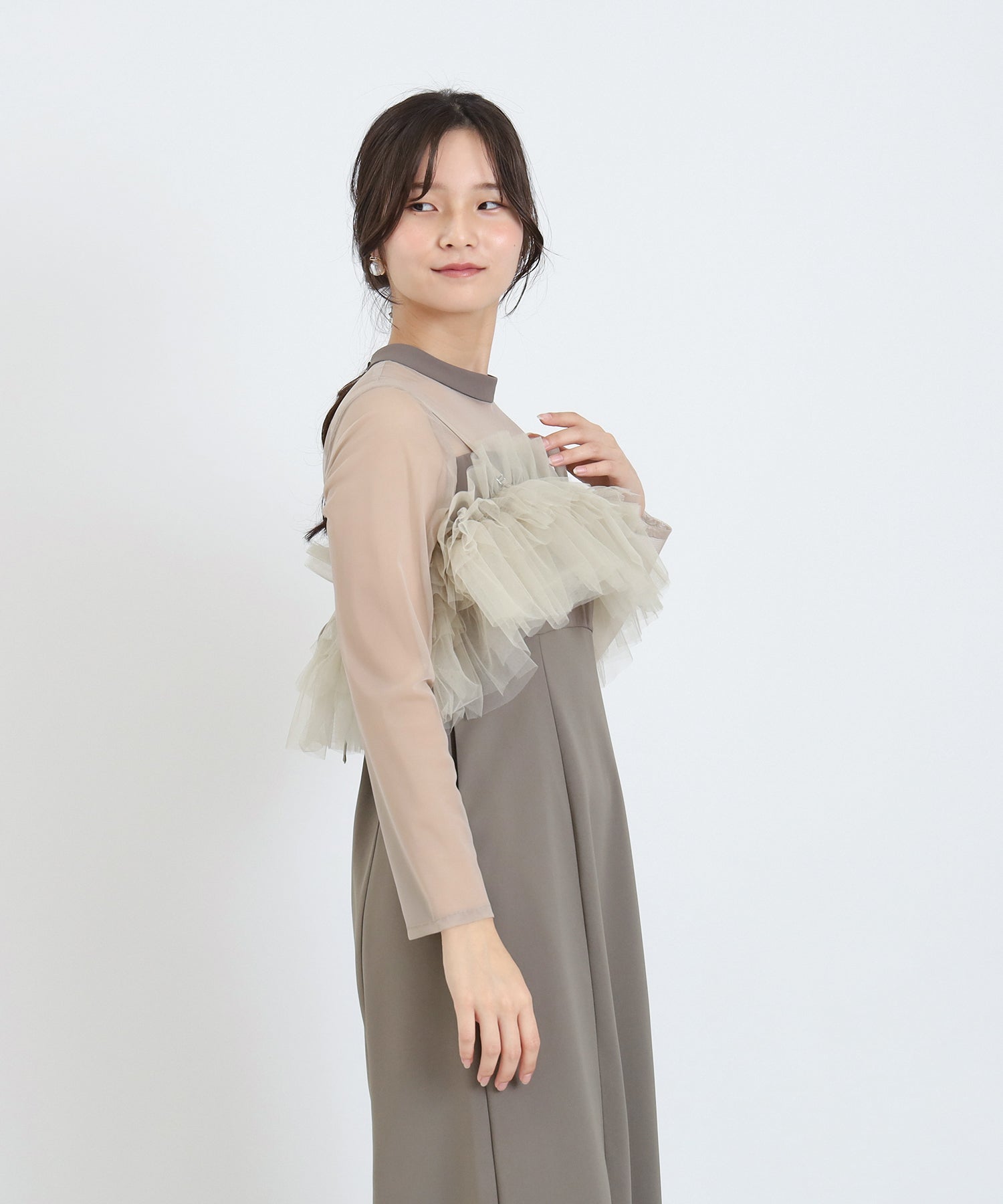 オリーブ　model：160　着用サイズ：S