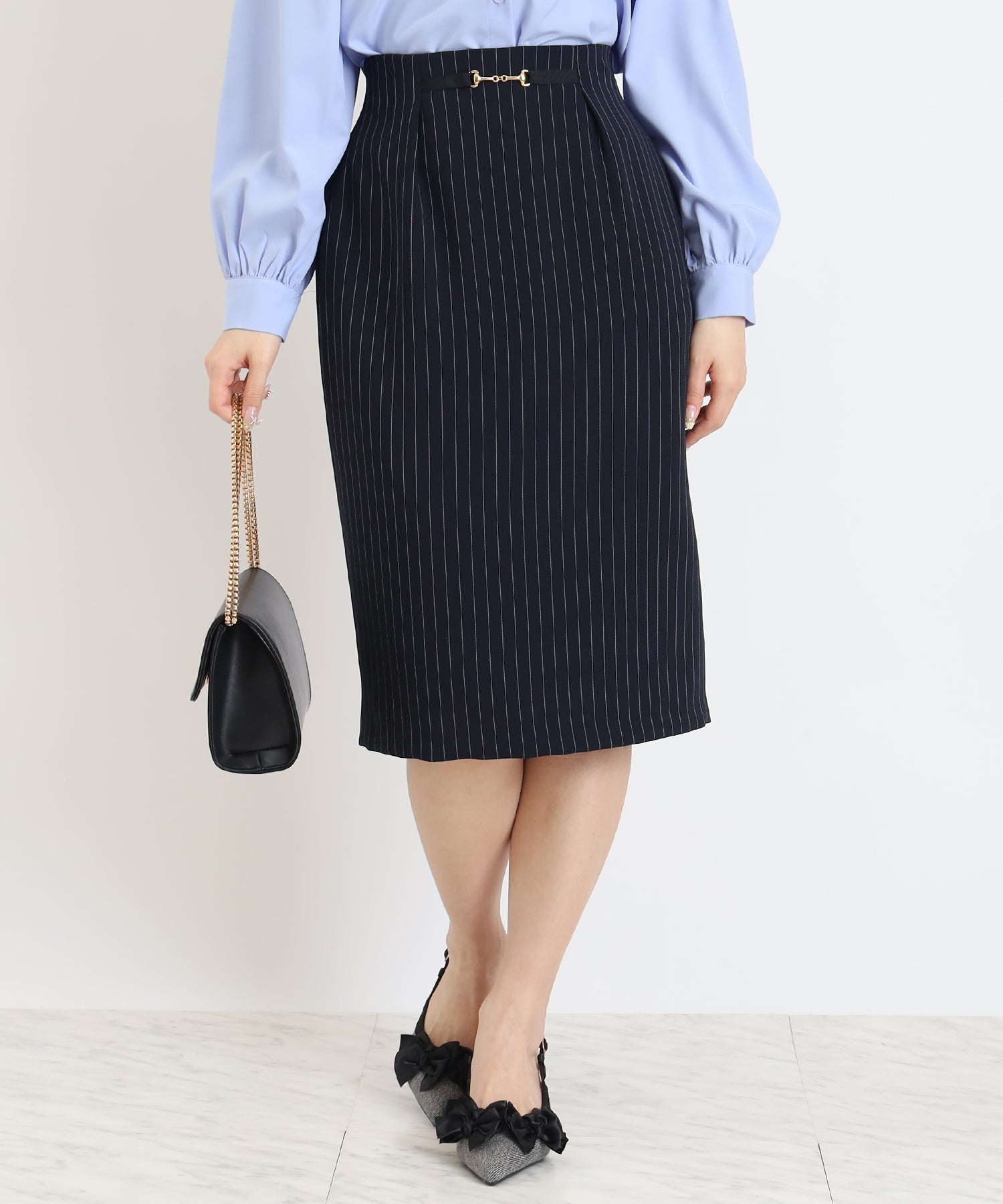 ホワイト×ネイビー