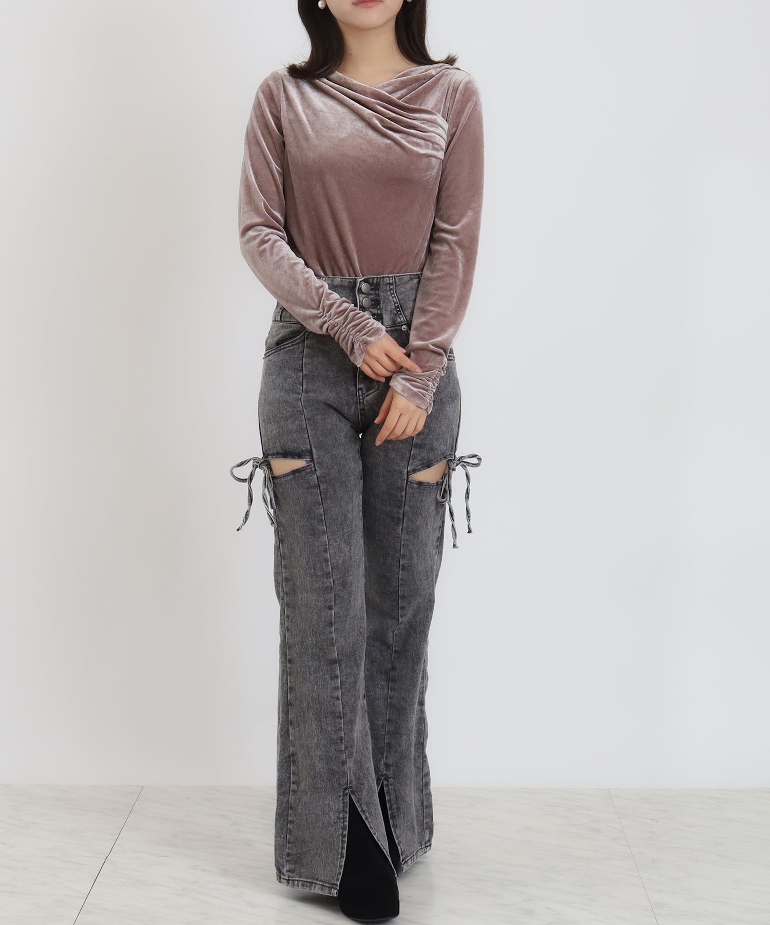 モカ　model：156　着用サイズ：M