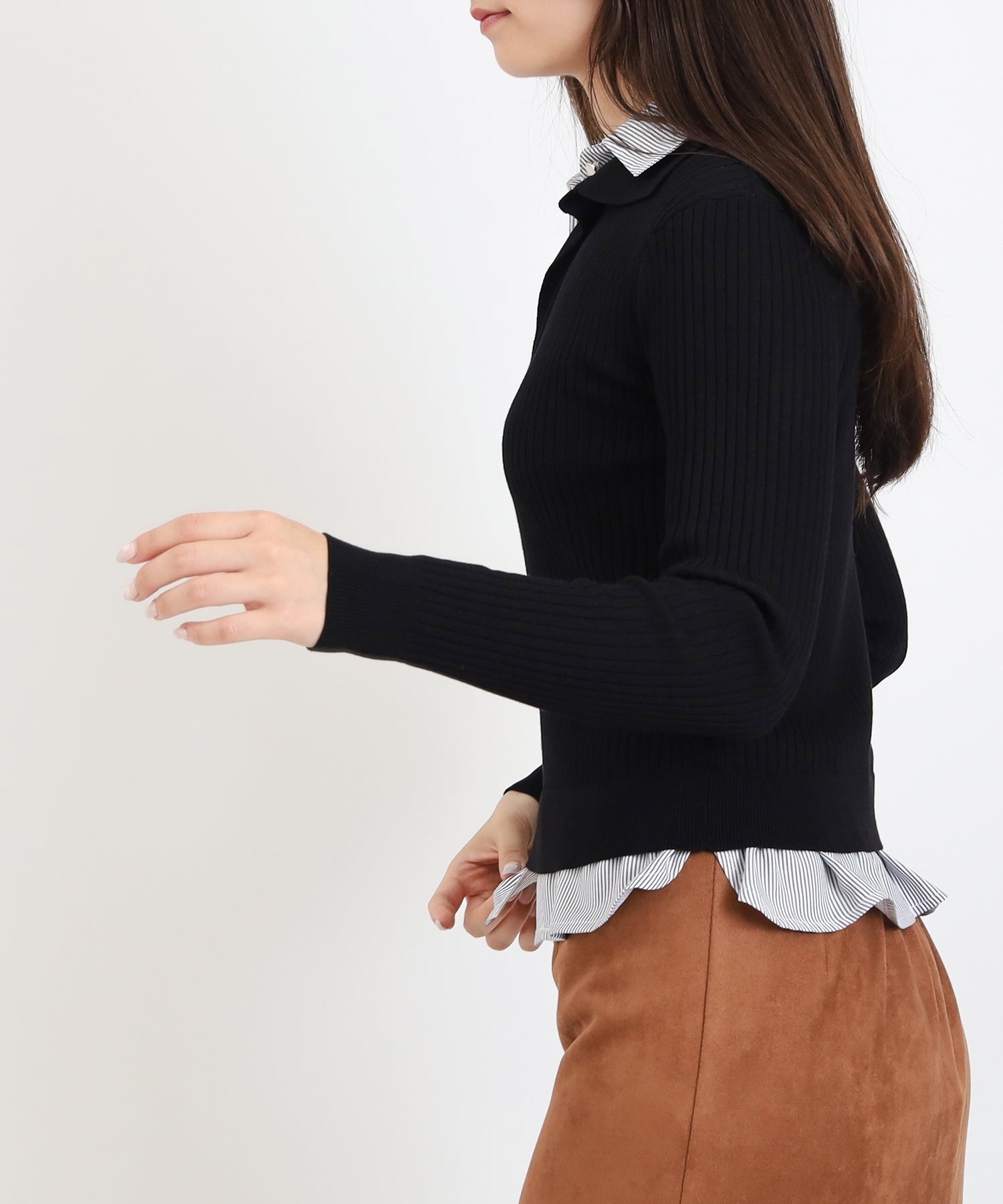 ブラック　model：160　着用サイズ：M