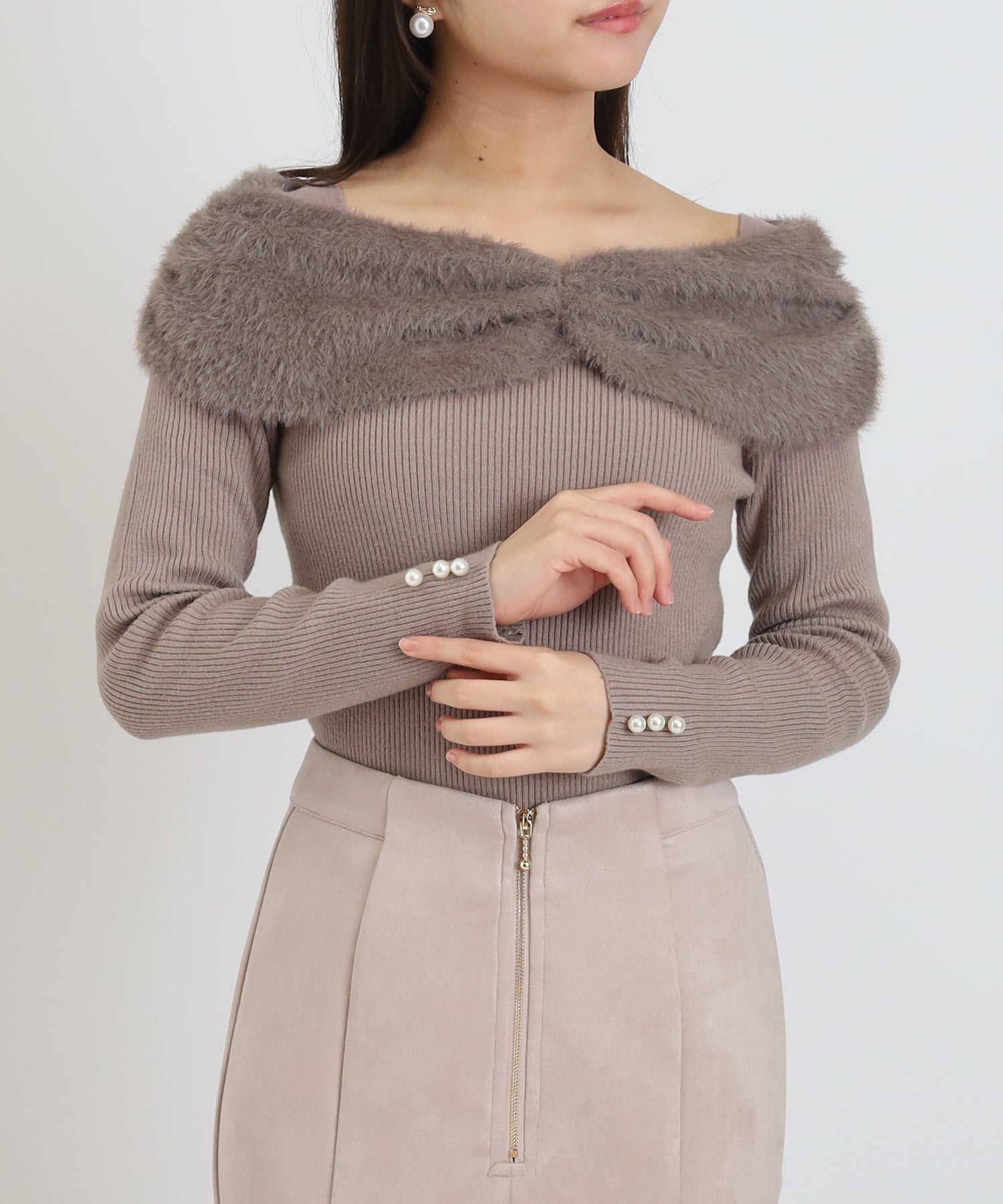 モカ　model:156　着用サイズ：M