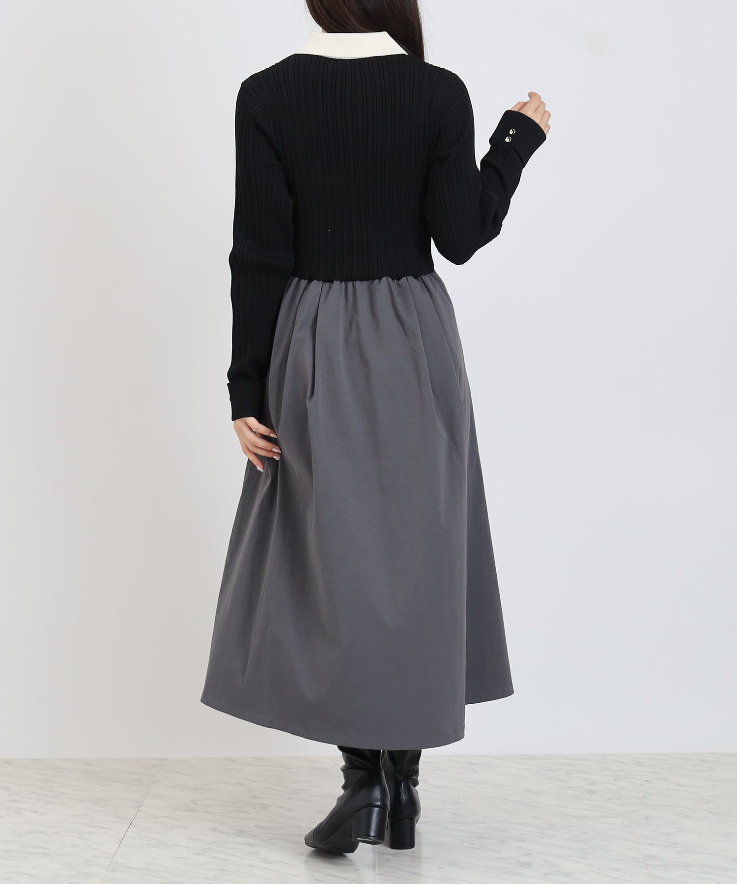 ブラック　model：160　着用サイズ：M