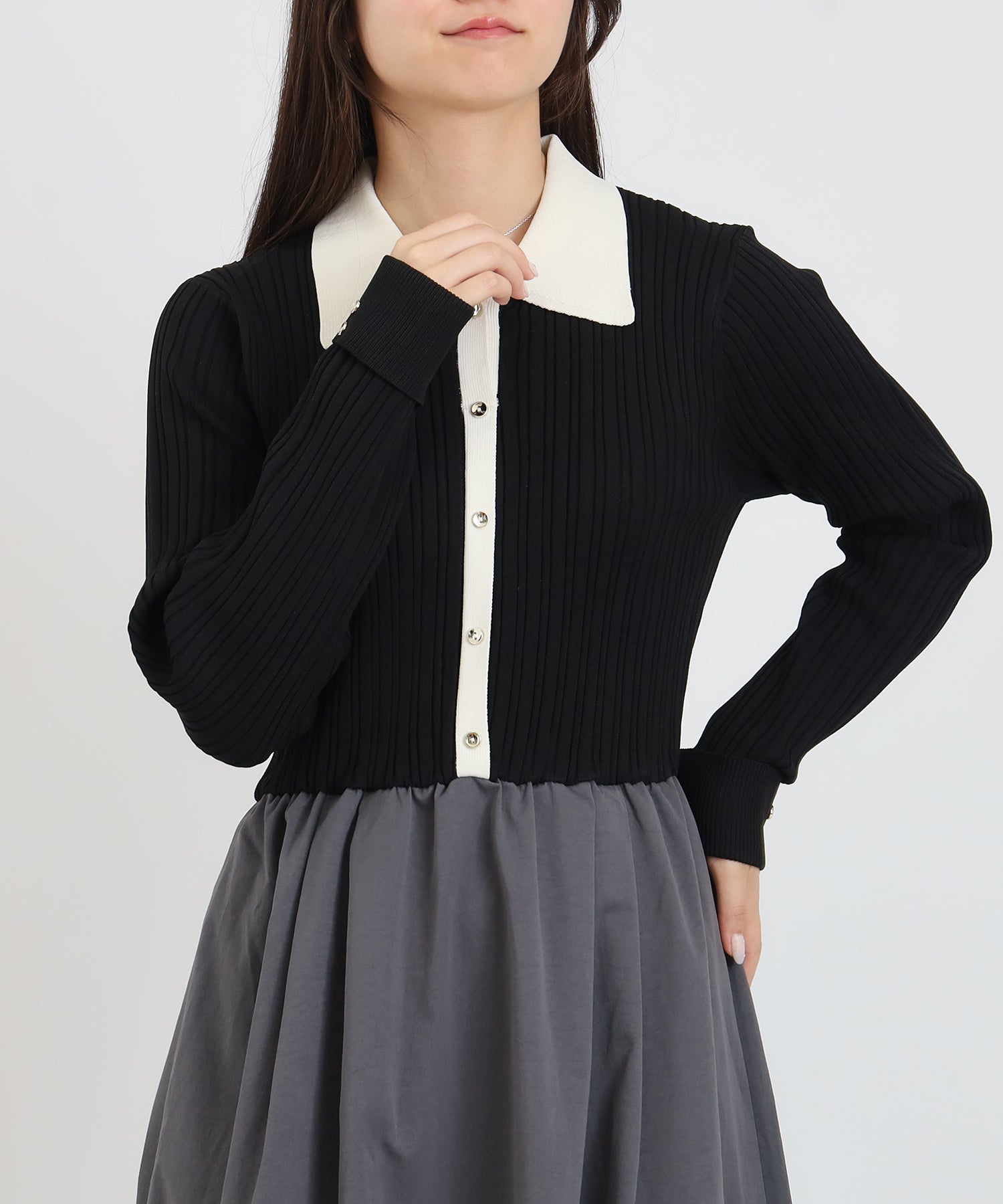 ブラック　model：160　着用サイズ：M