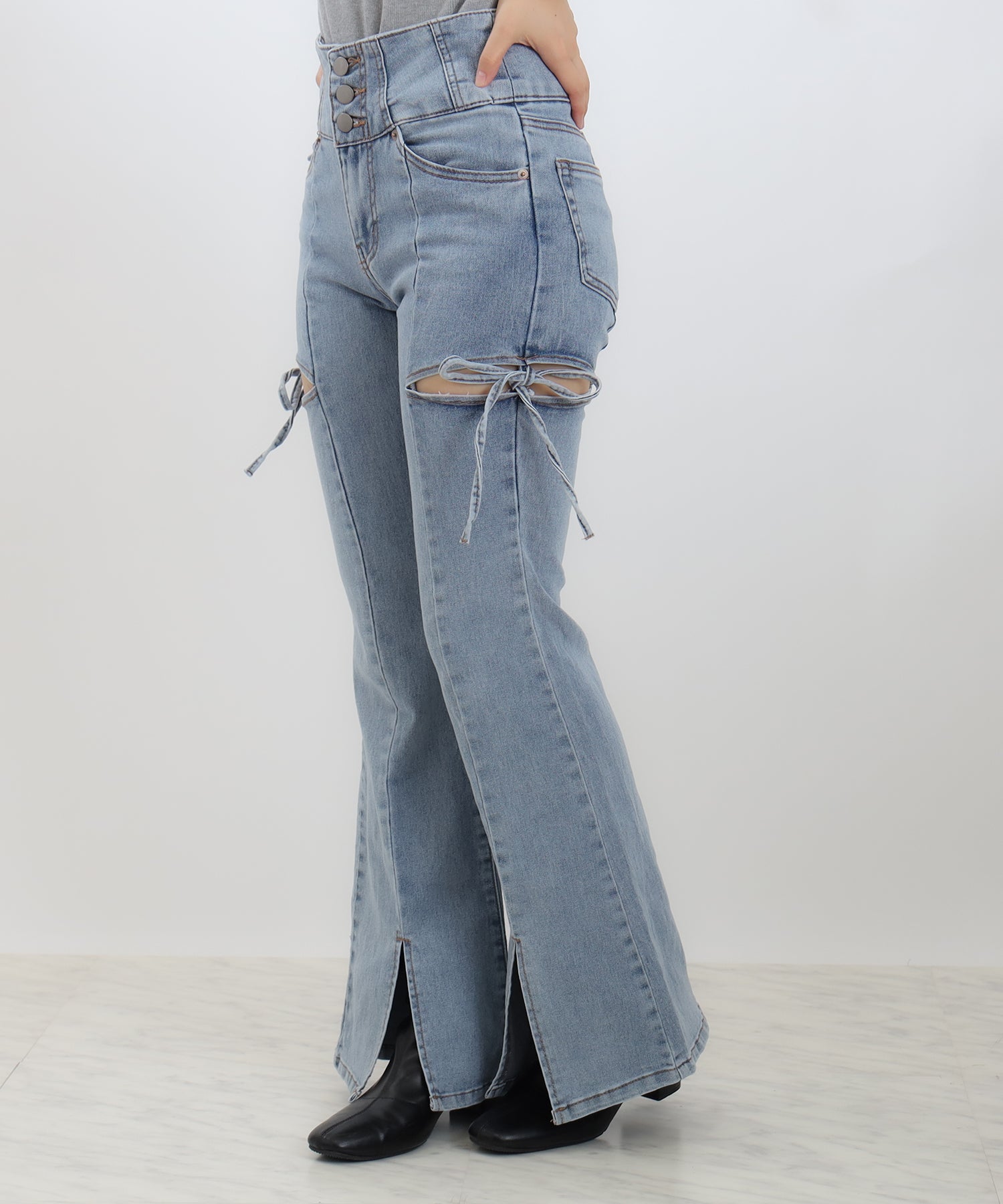 ブルー　model：156　着用サイズ：S