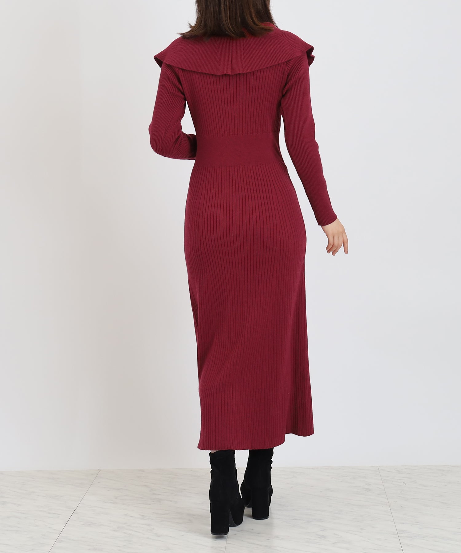 ワイン　model：156　着用サイズ：M