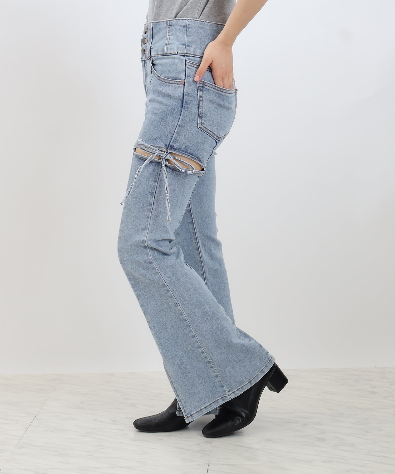 ブルー　model：156　着用サイズ：S