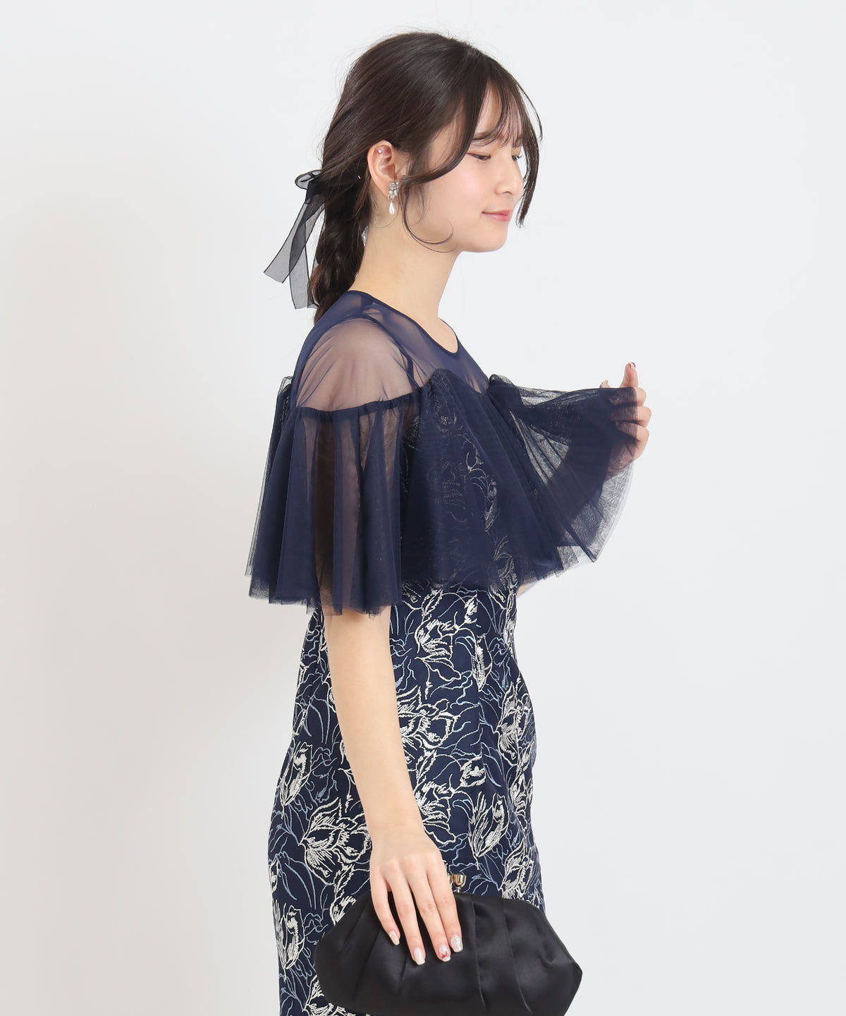 ネイビー　model：160　着用サイズ：M