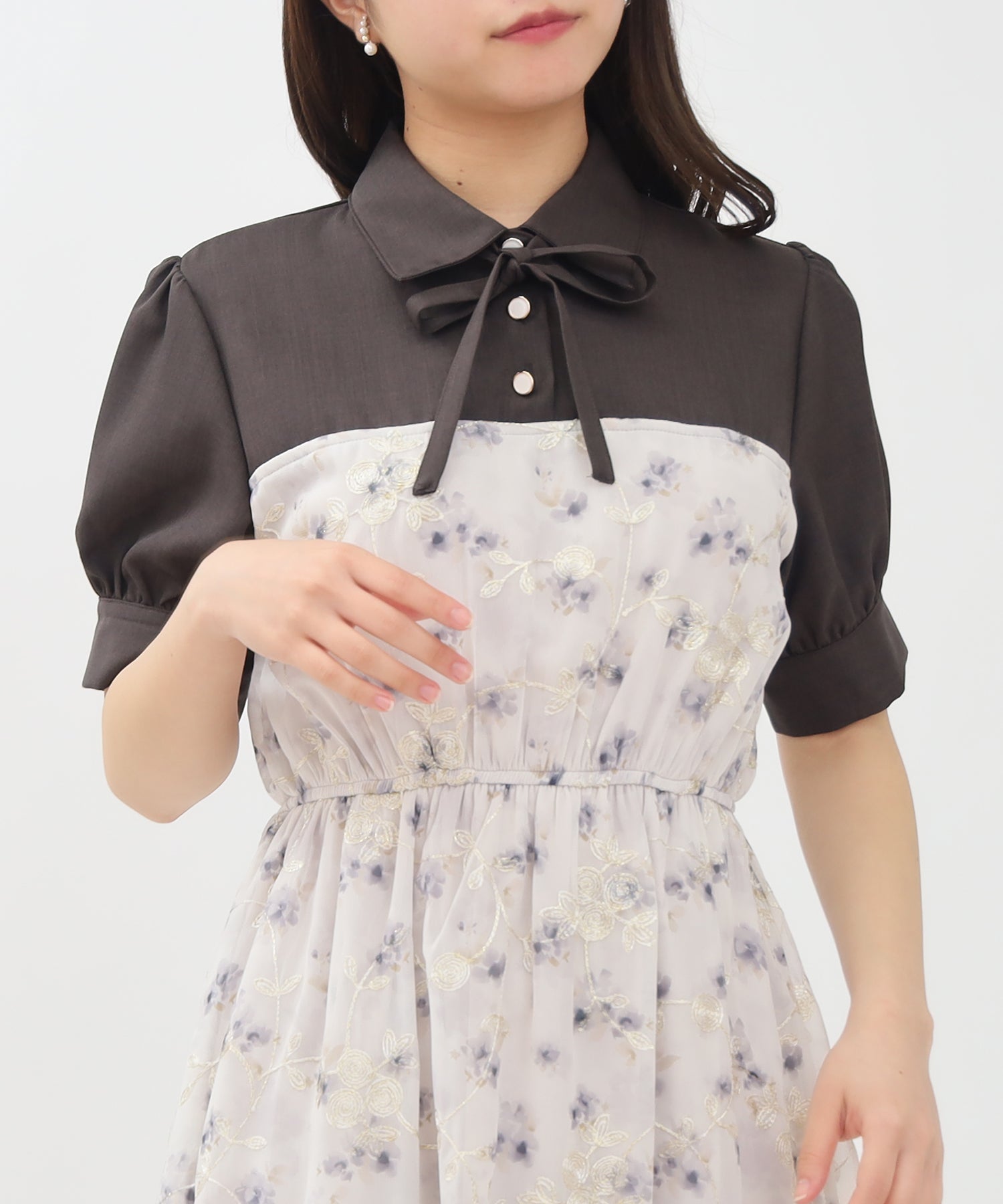 チャコール　model：156　着用サイズ：M
