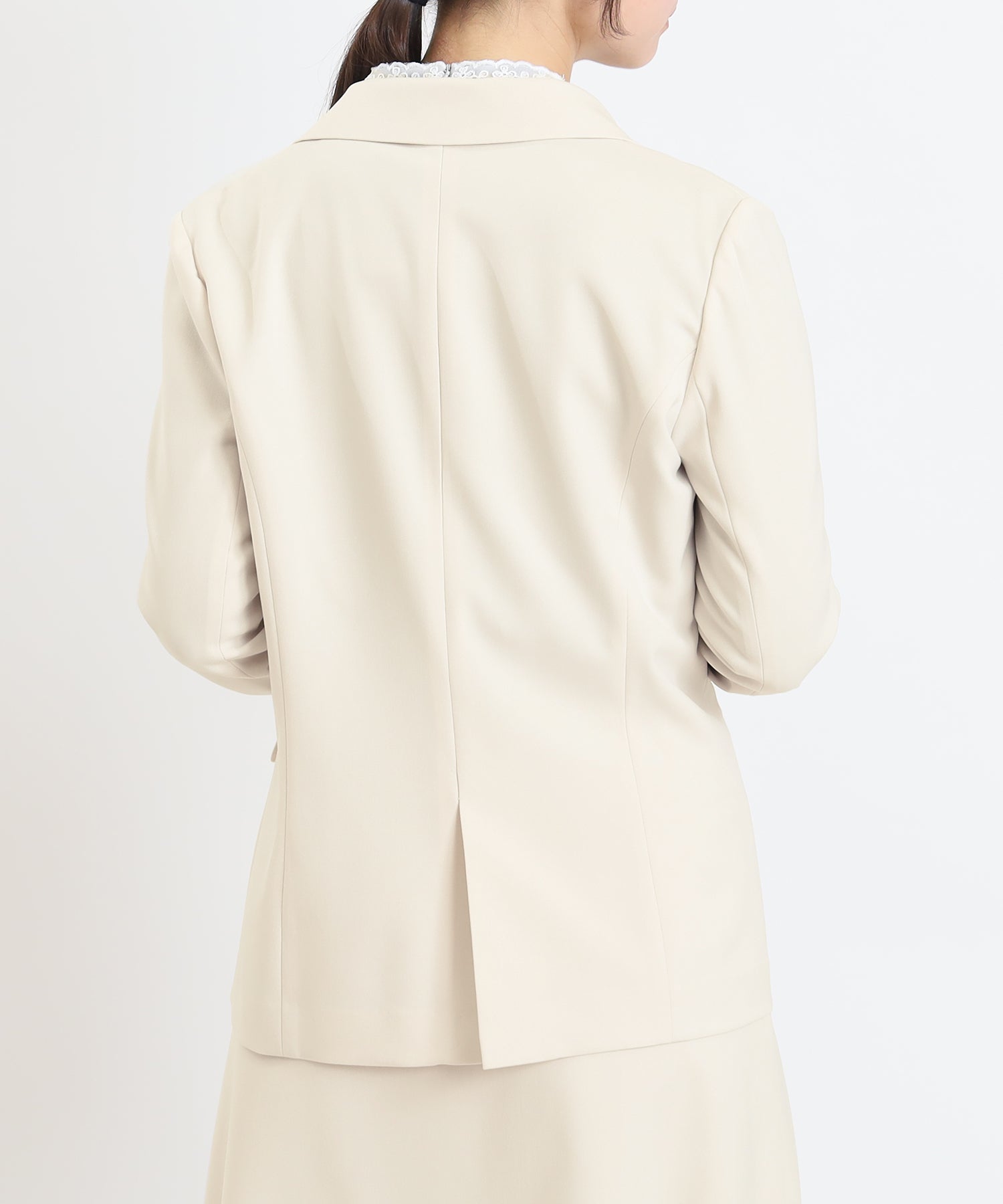 ベージュ model:160cm  着用サイズ：M