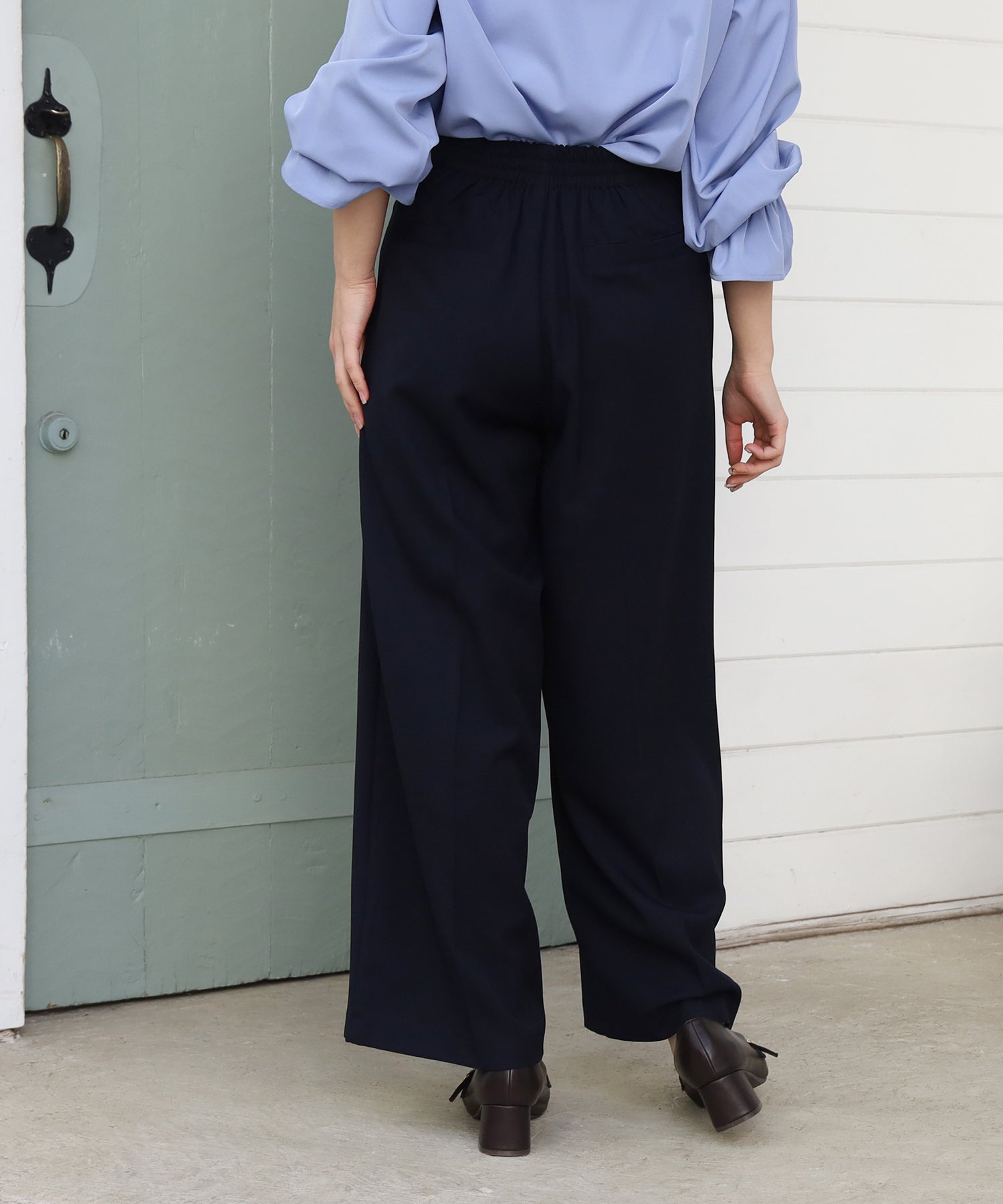 ネイビー　model：160　着用サイズ：M