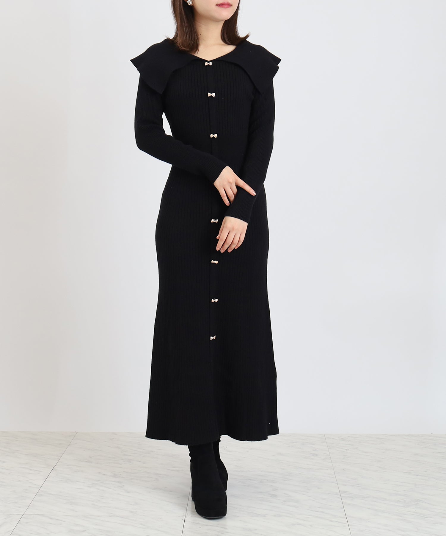 ブラック　model：156　着用サイズ：M