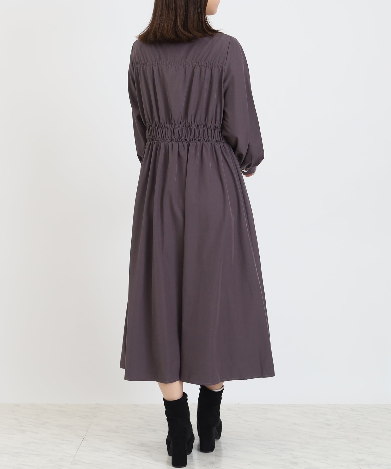 ブラウン　model:156cm 着用サイズ：M