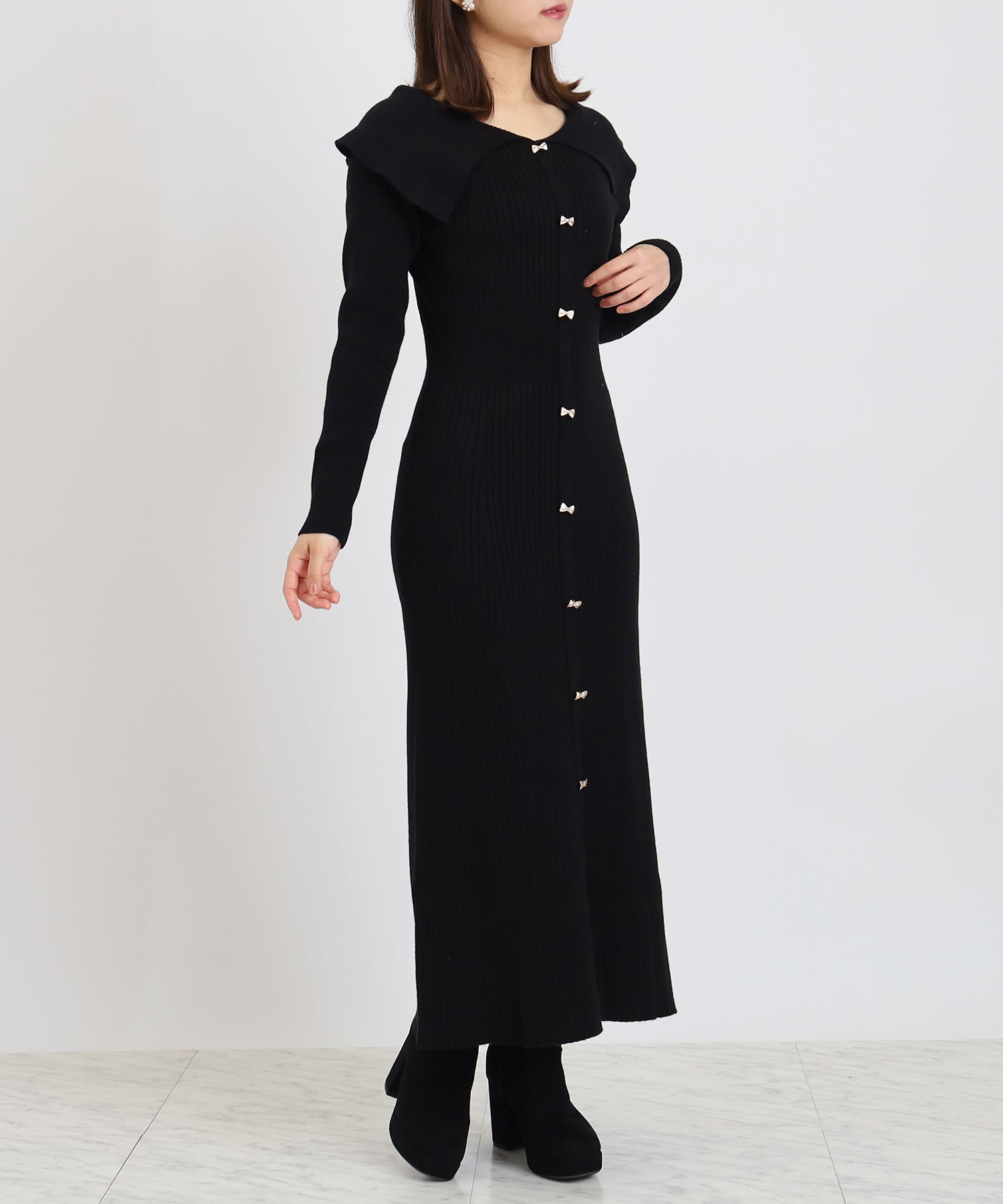 ブラック　model：156　着用サイズ：M