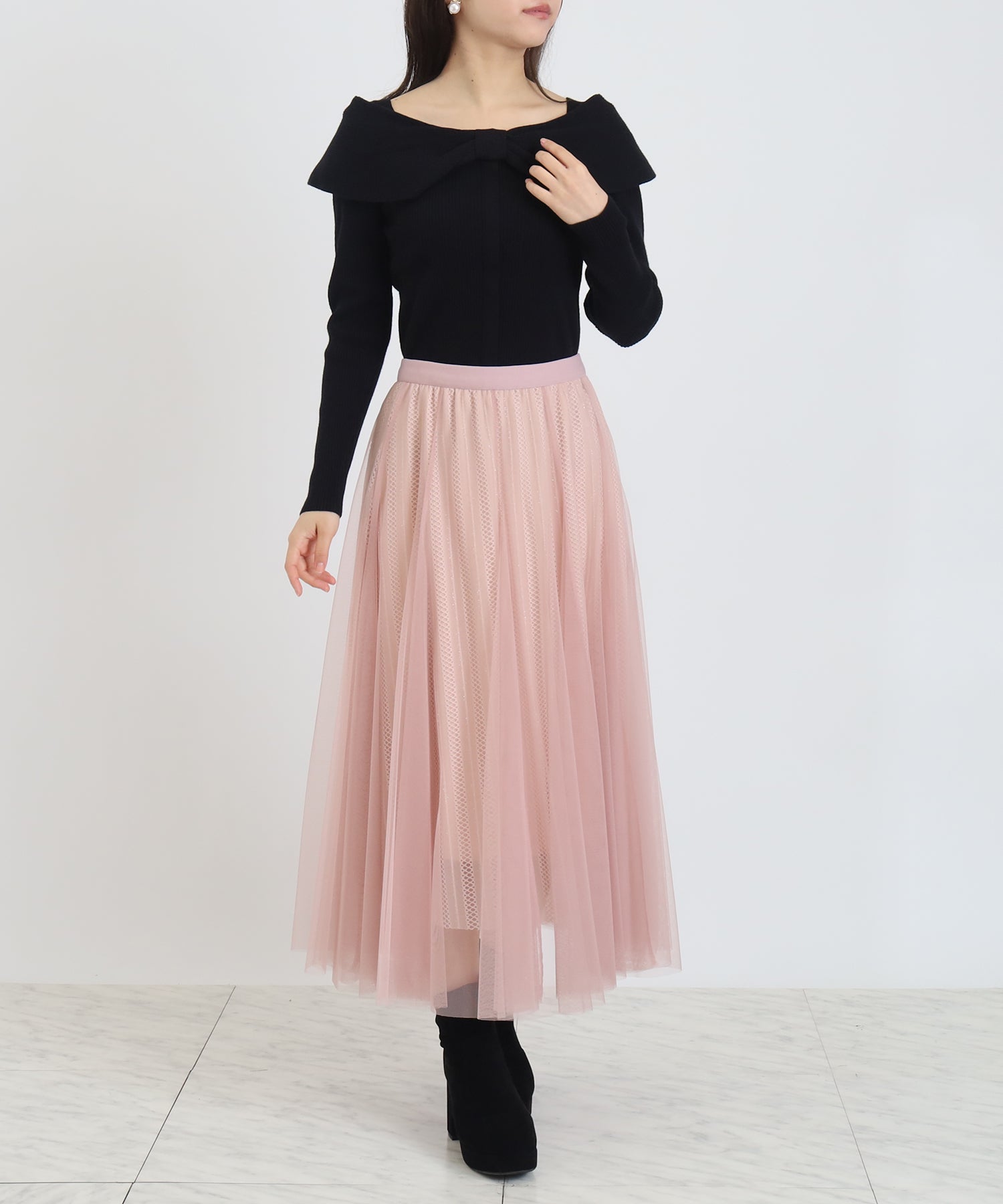 ブラック　model：156　着用サイズ：M