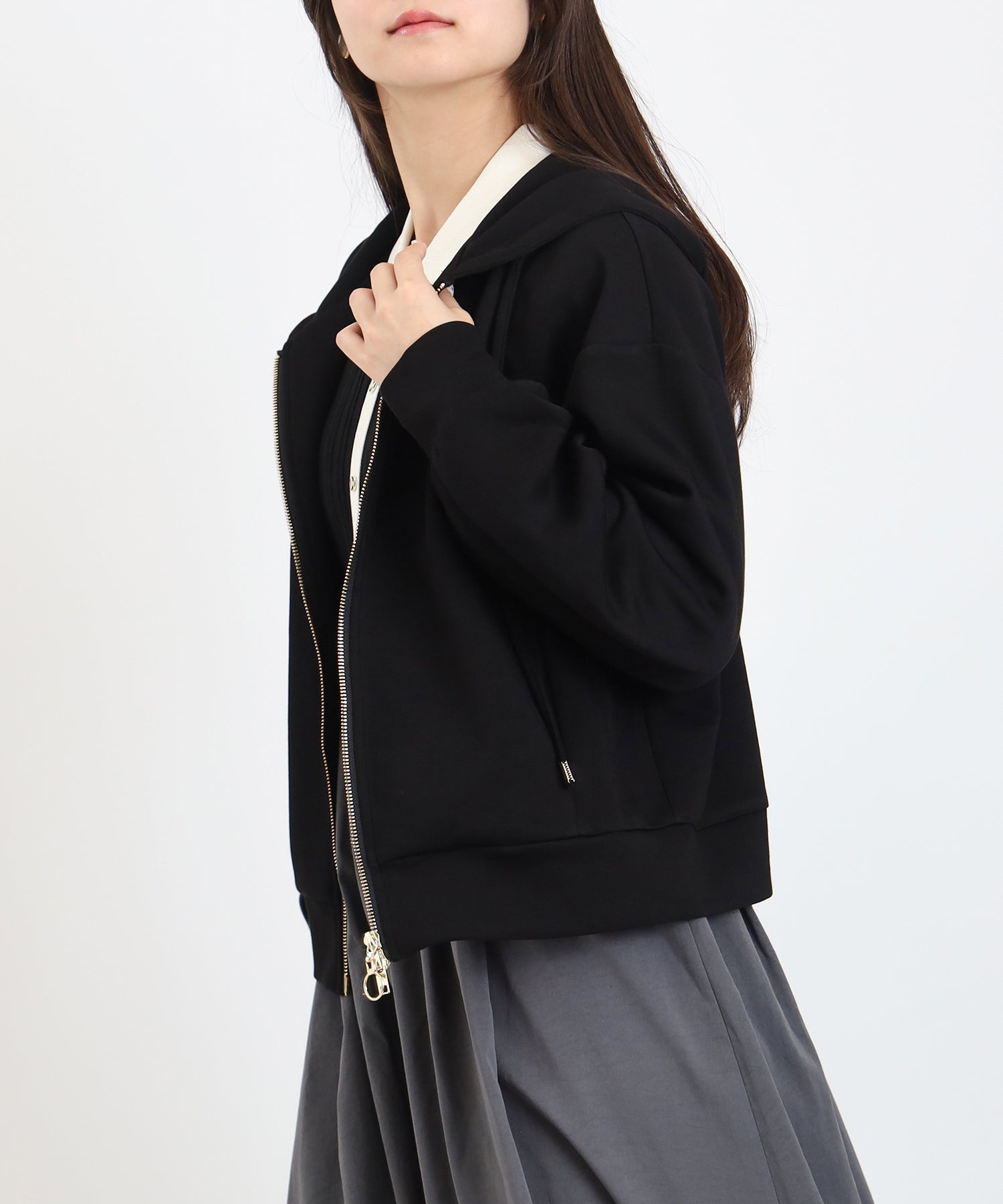 ブラック　model：160　着用サイズ：M