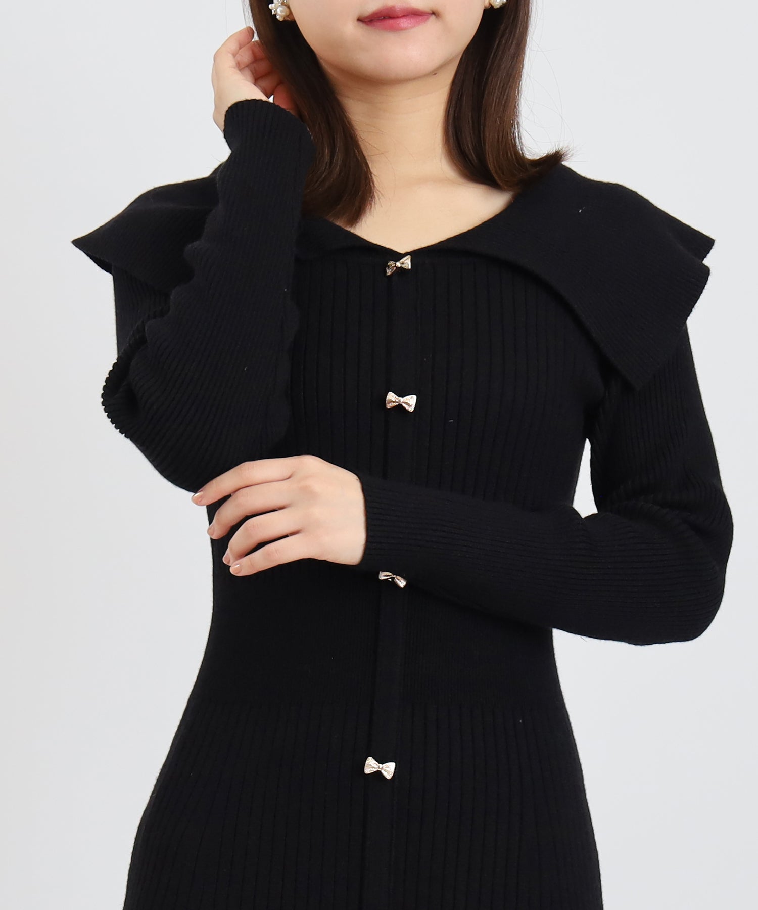 ブラック　model：156　着用サイズ：M