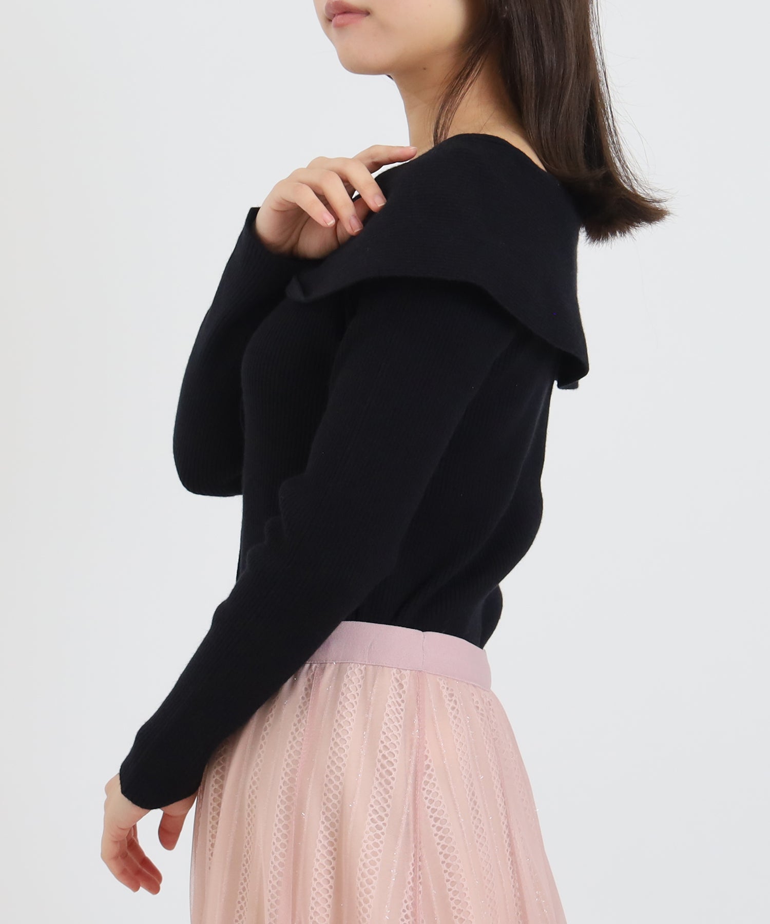 ブラック　model：156　着用サイズ：M