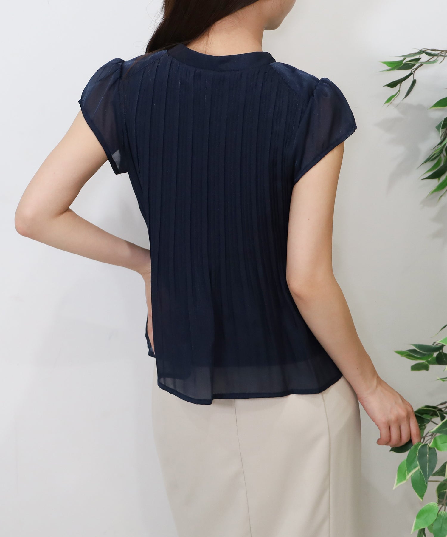 ネイビー　model:156cm  着用サイズ：M