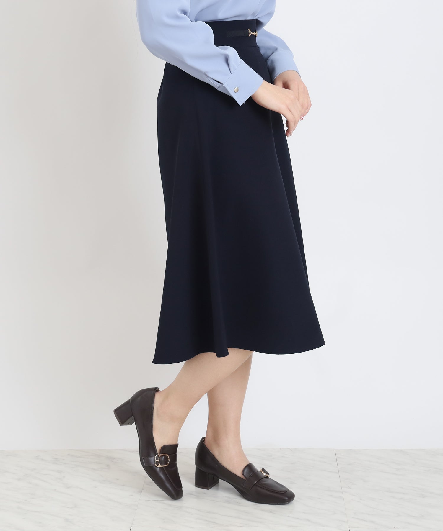 ネイビー　model：160　着用サイズ：M