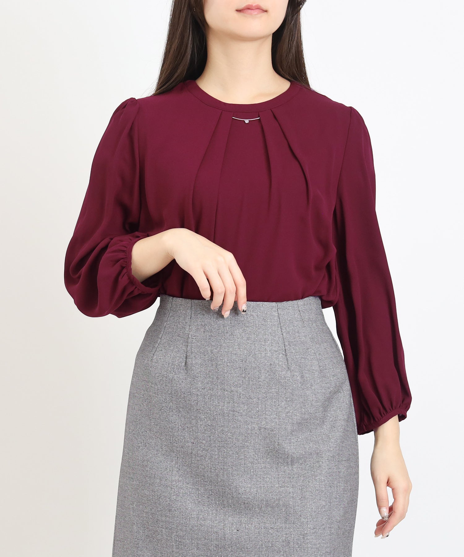 ワイン　model：160　着用サイズ：M