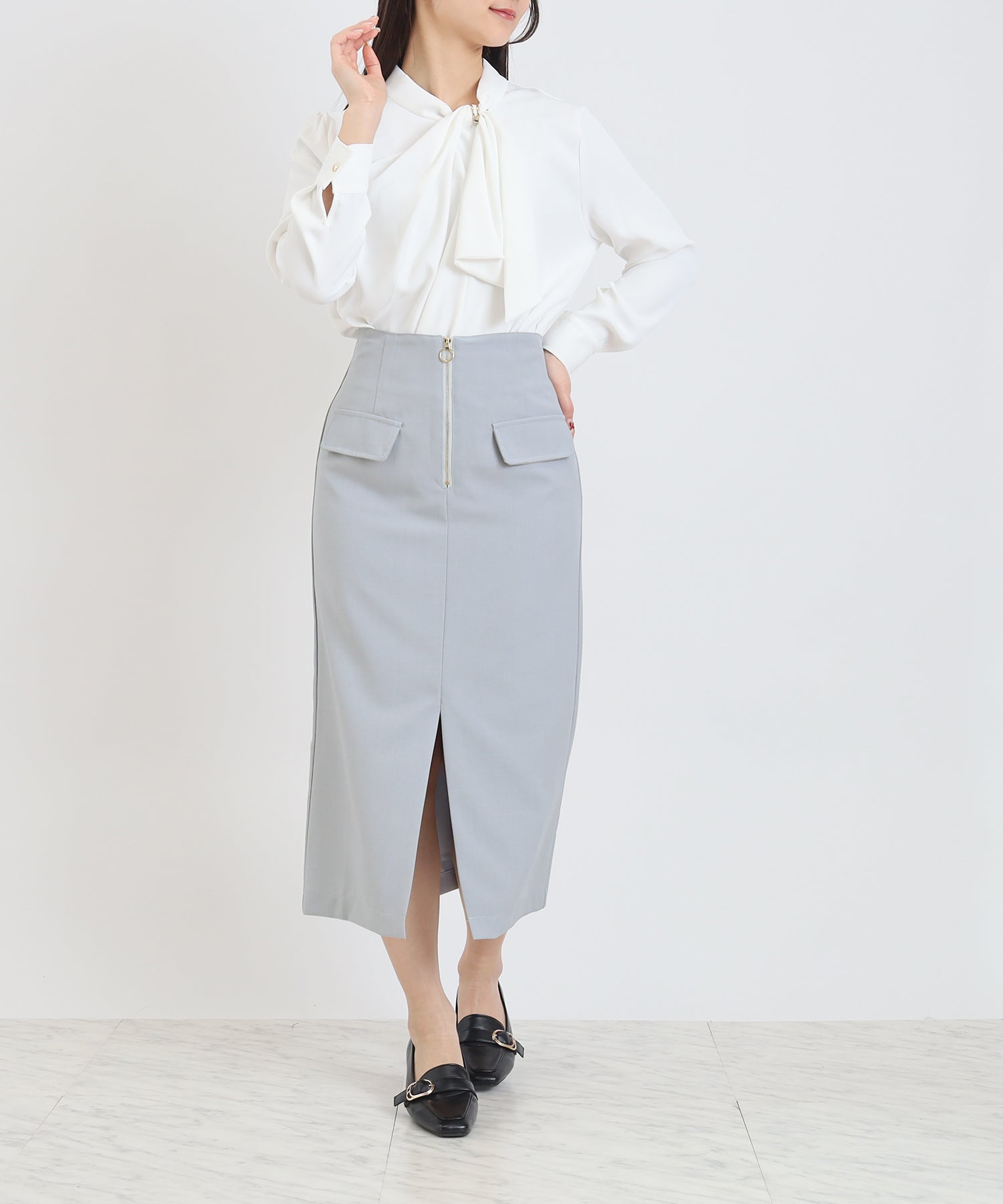 ダスティーブルー　MODEL:160　着用サイズ：M