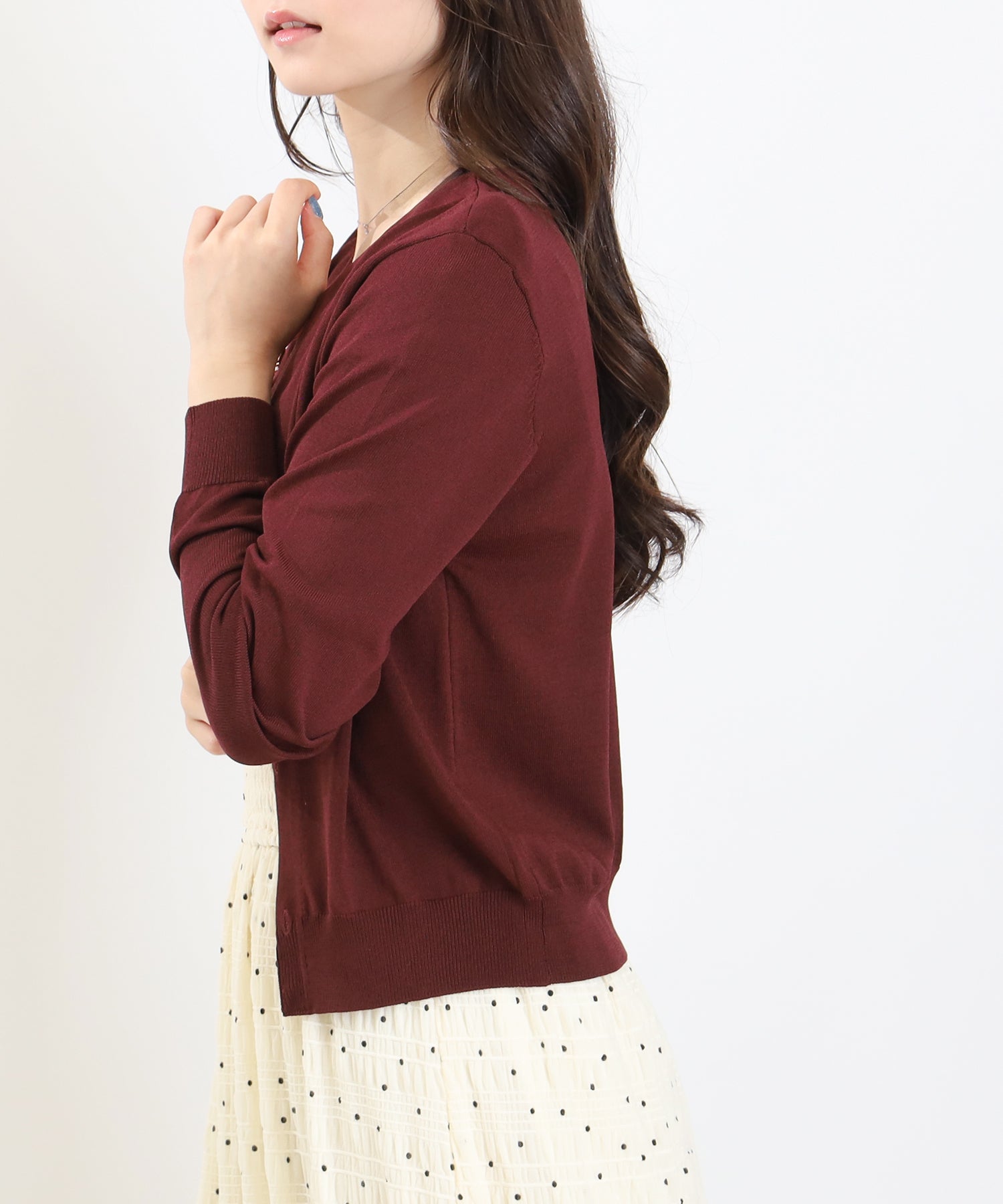 ワイン　model：160　着用サイズ：M