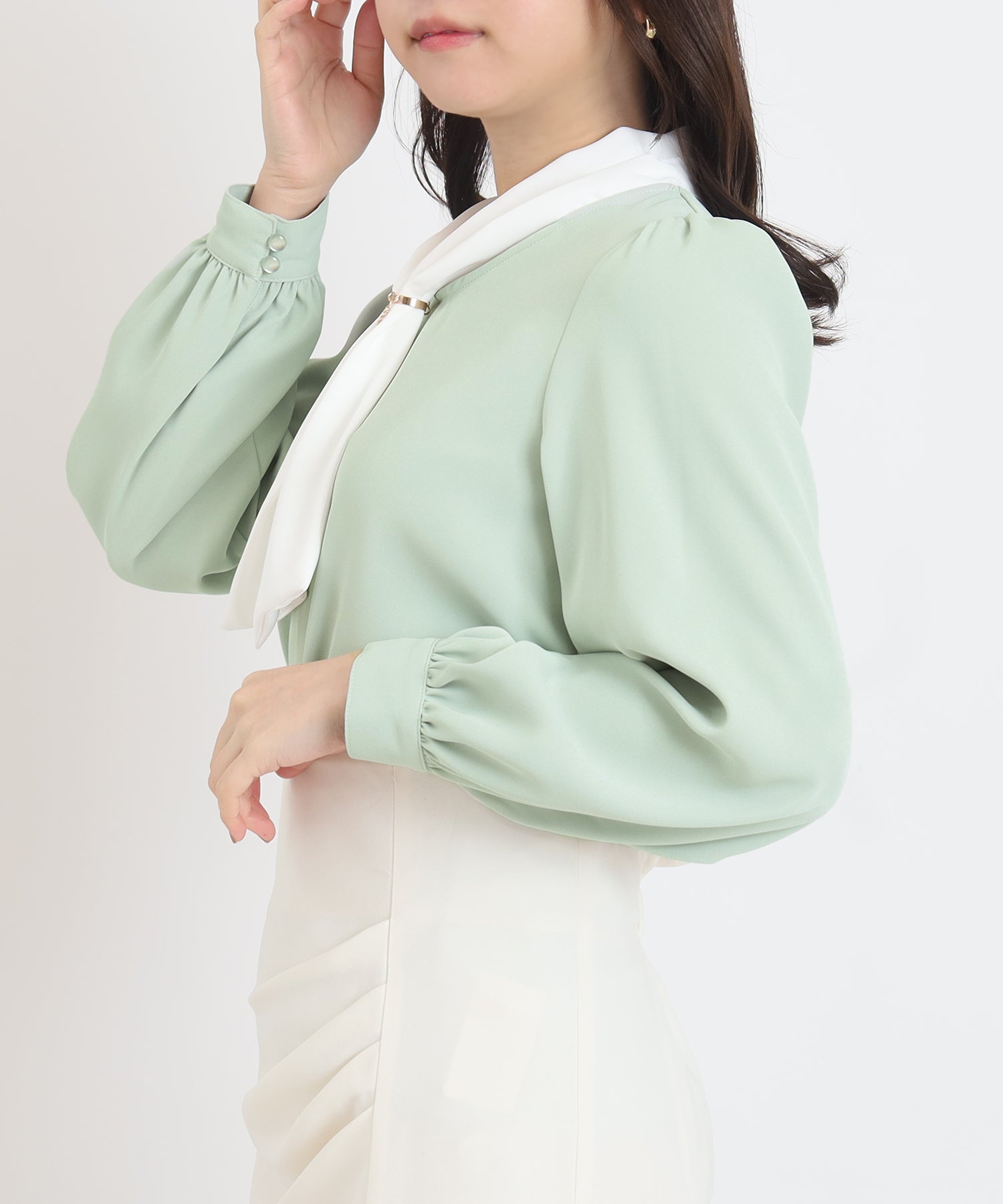 ミント　model：156　着用サイズ：S