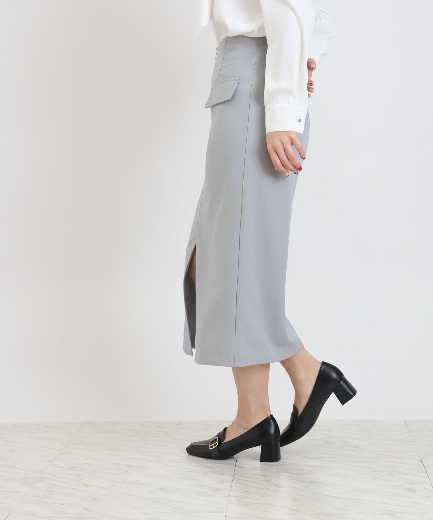 ダスティーブルー　MODEL:160　着用サイズ：M